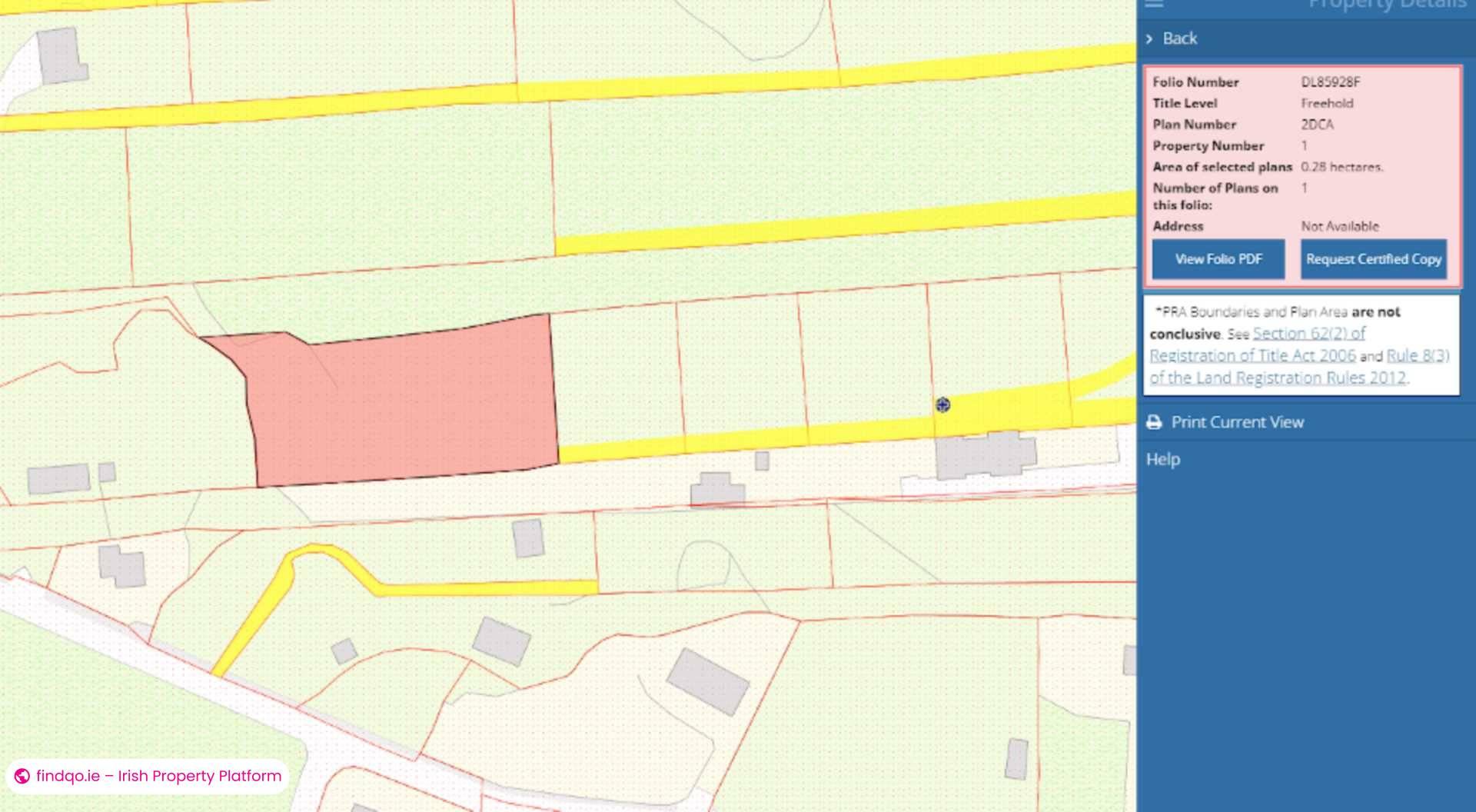 Site for Sale in Derrybeg, Donegal
