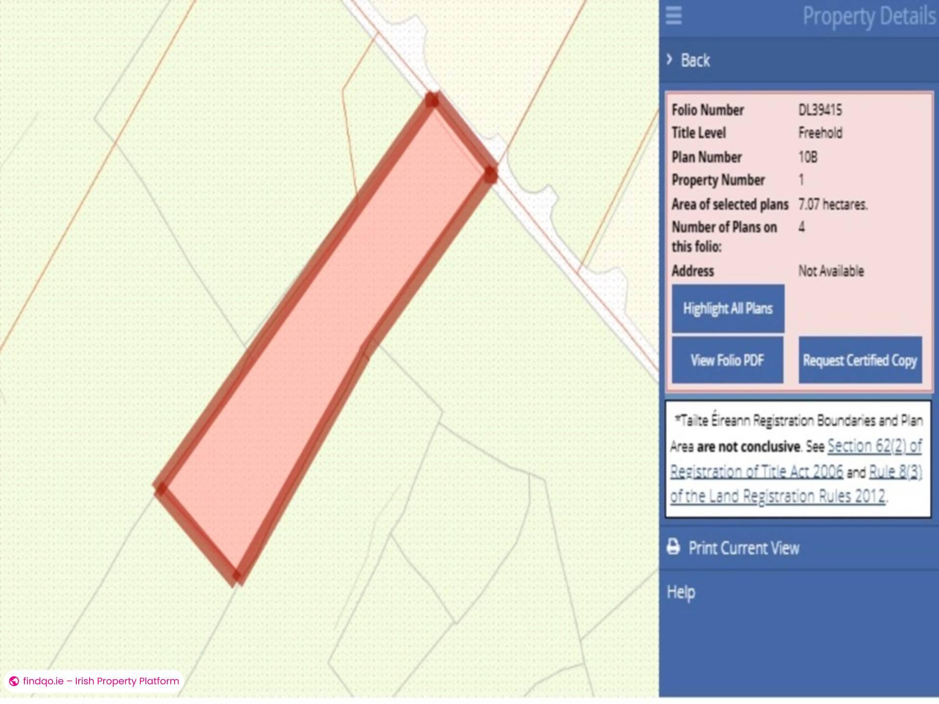 Site for Sale in Dungloe, Donegal