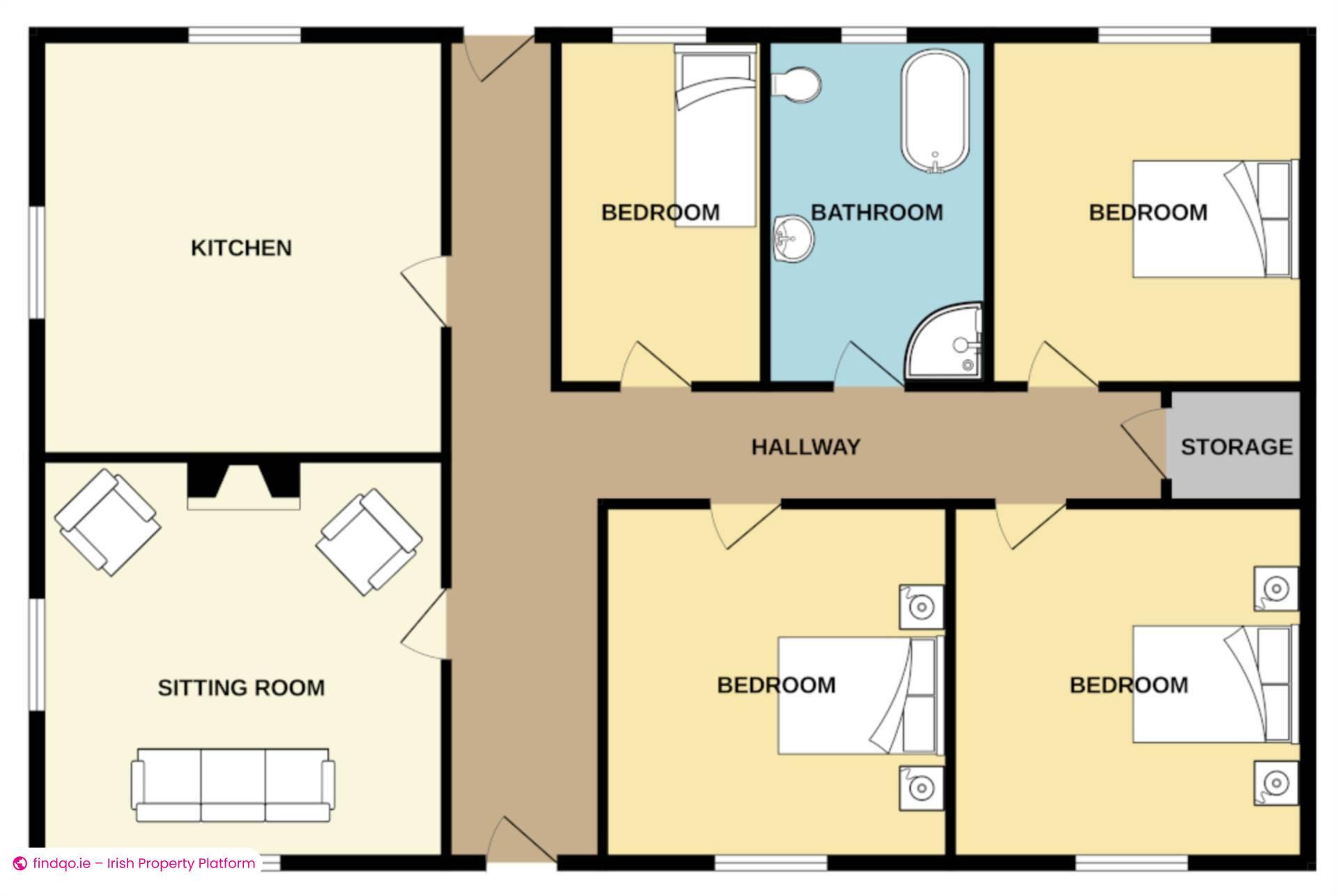 Detached house for Sale in Brinlack, Donegal