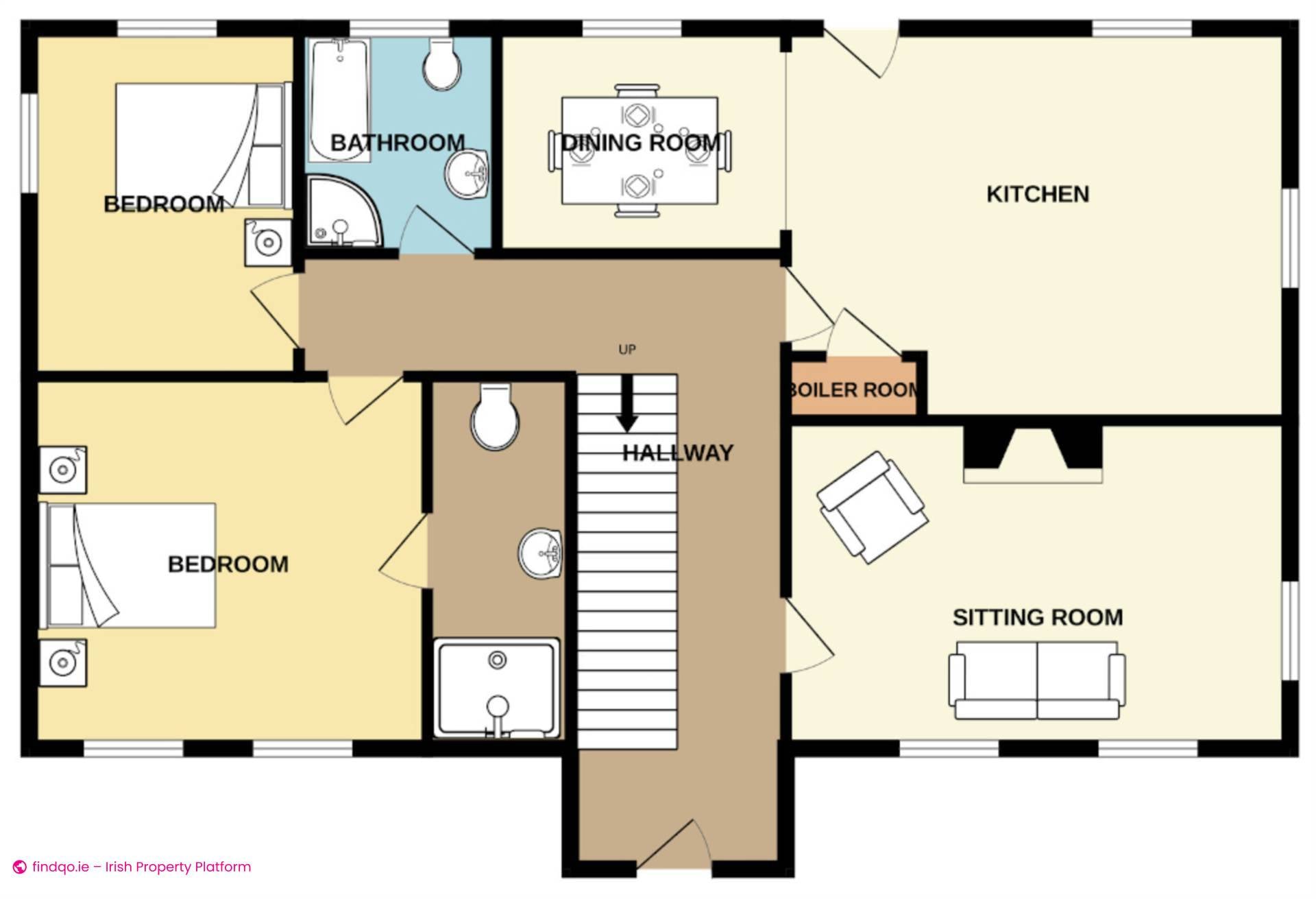 Detached house for Sale in Lettermacaward, Donegal