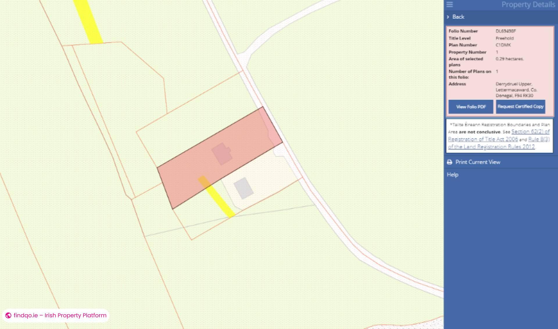 Detached house for Sale in Lettermacaward, Donegal