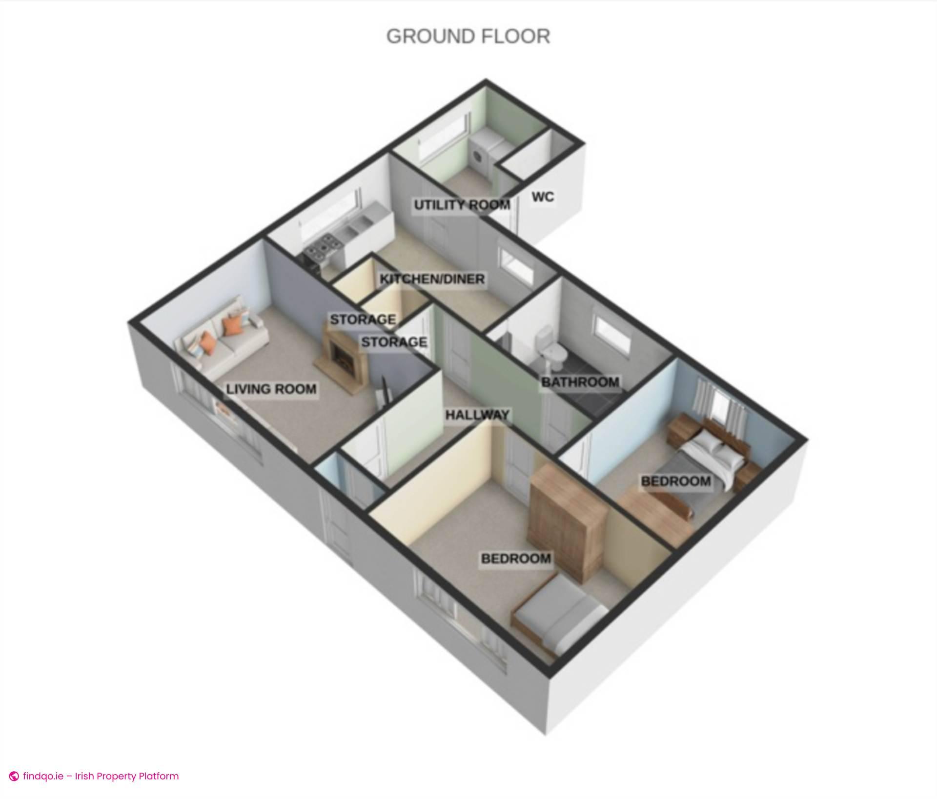 Detached house for Sale in Derrybeg, Donegal