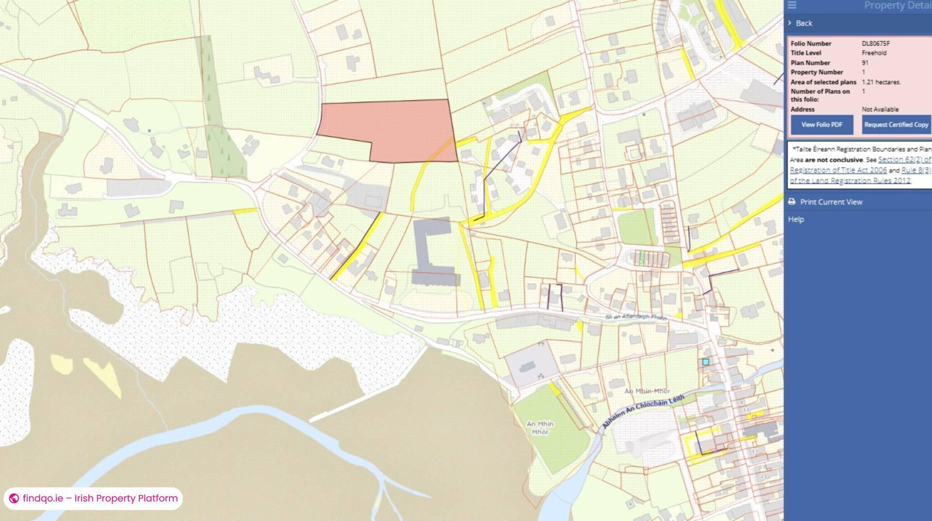 Site for Sale in Dungloe, Donegal