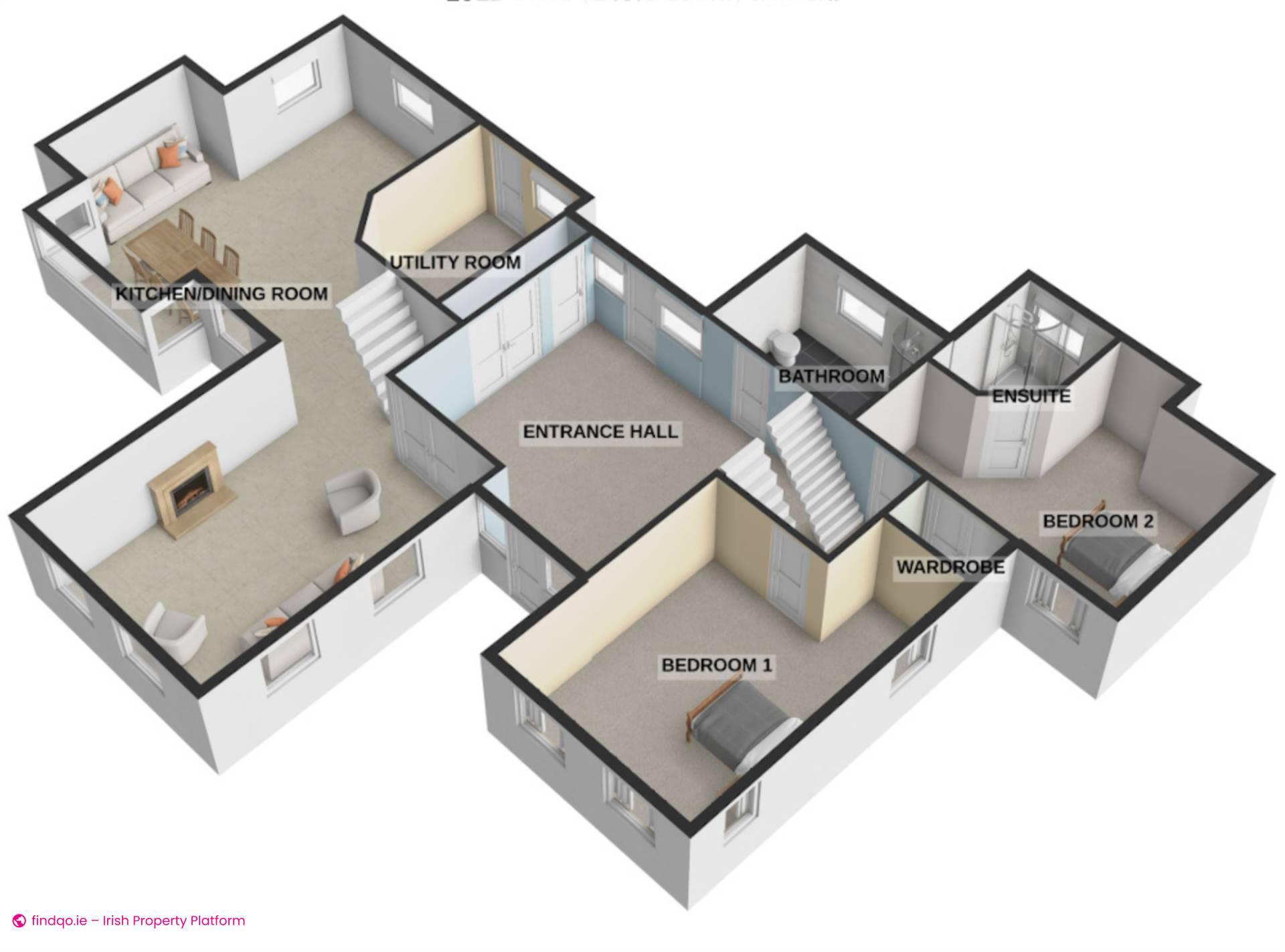 Detached house for Sale in Kincasslagh, Donegal