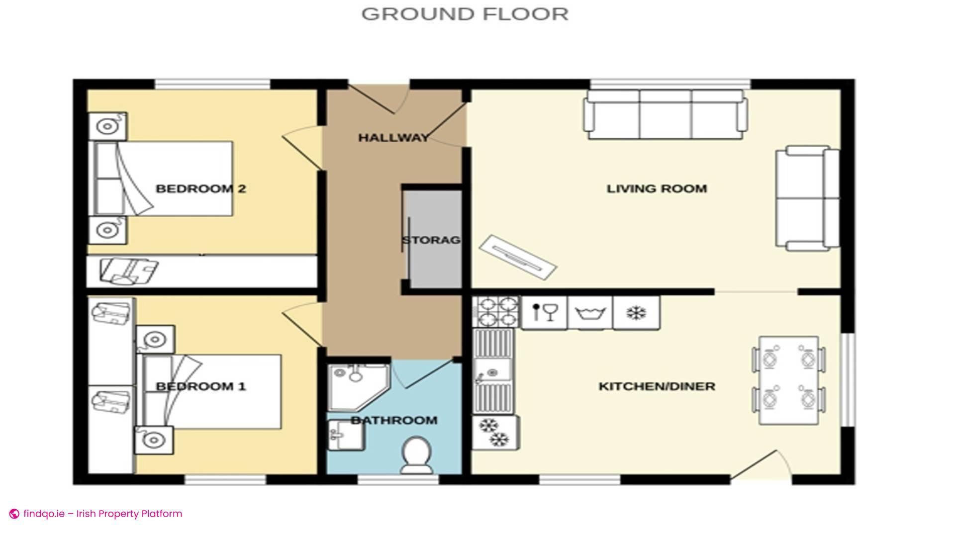 Detached house for Sale in Lettermacaward, Donegal