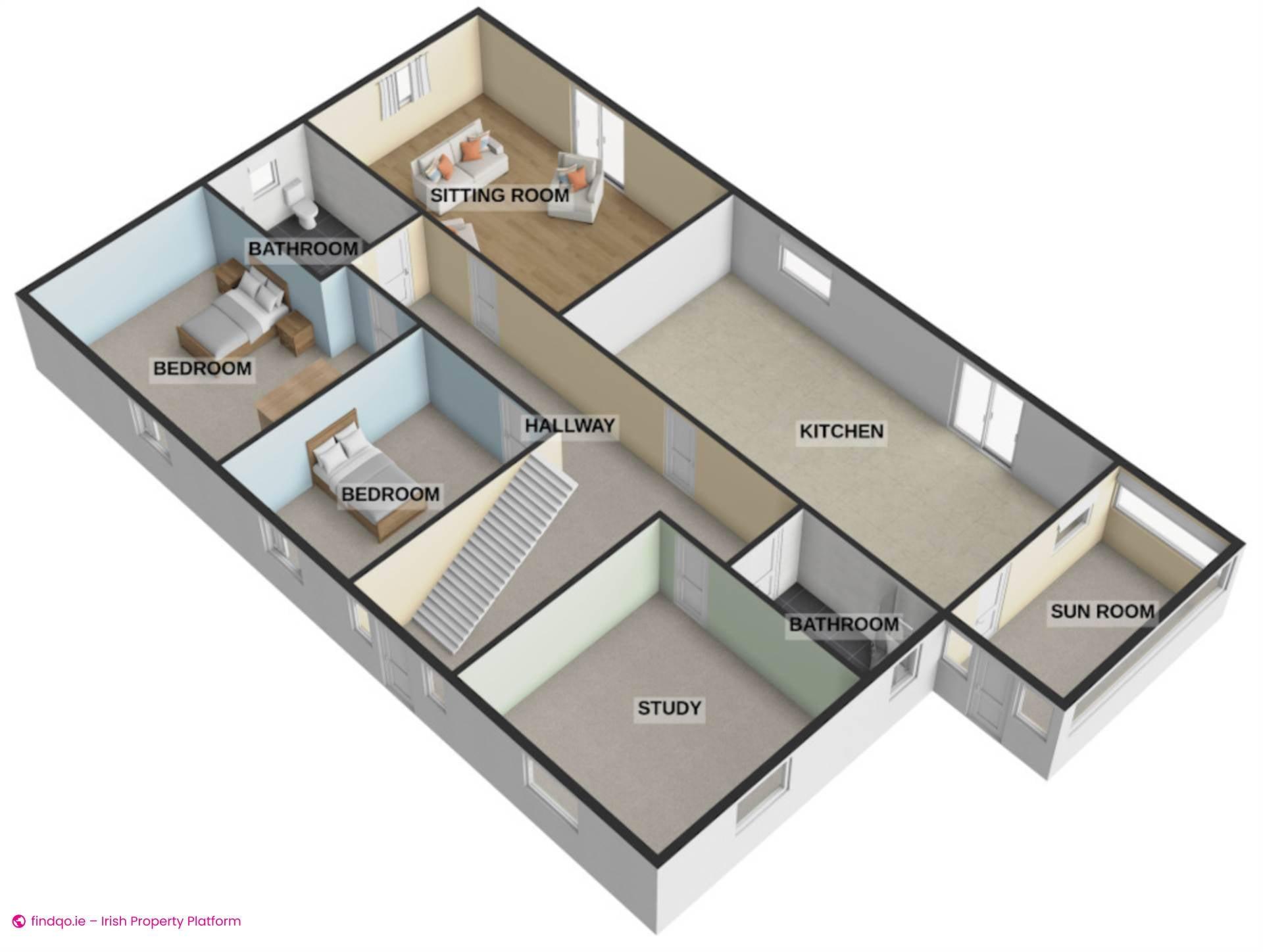 Detached house for Sale in Loughanure, Donegal