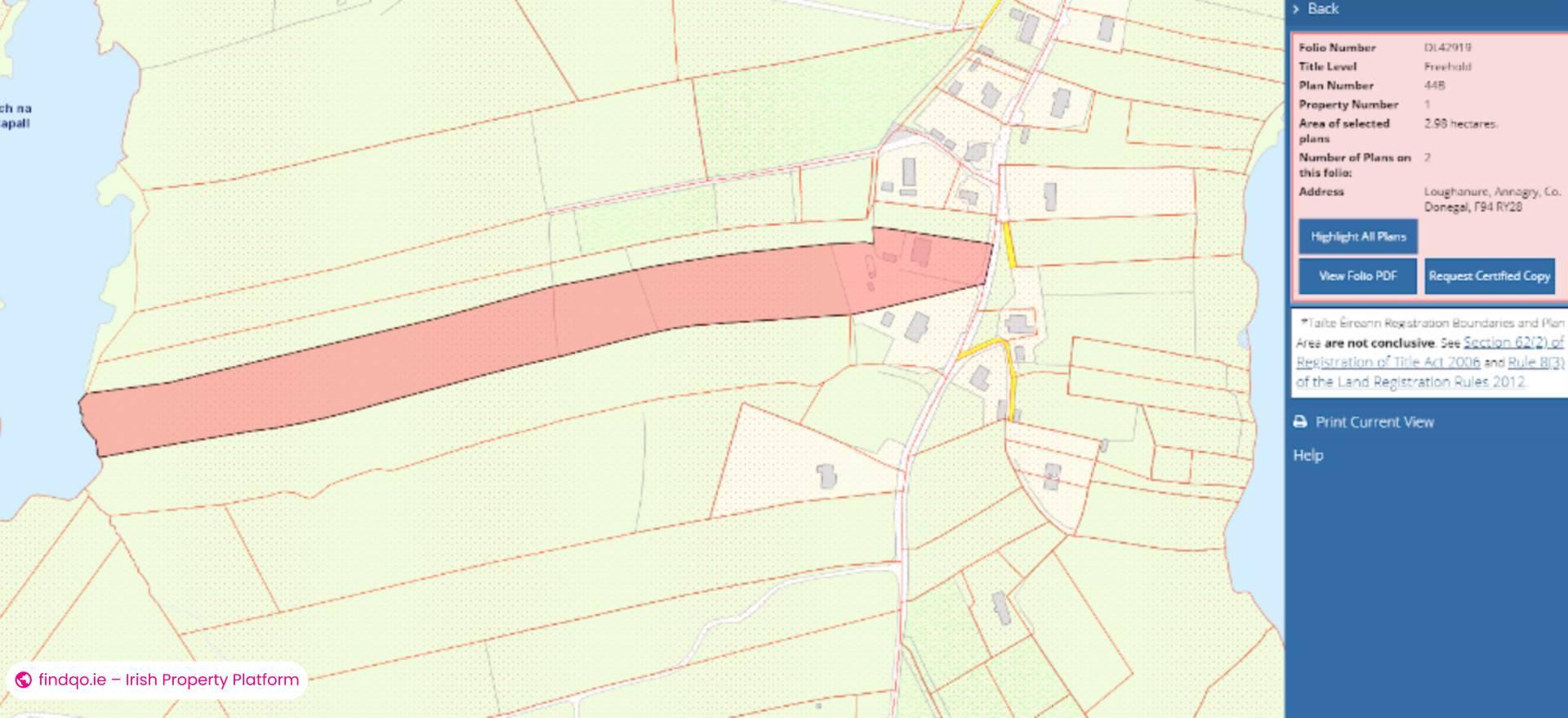 Detached house for Sale in Loughanure, Donegal