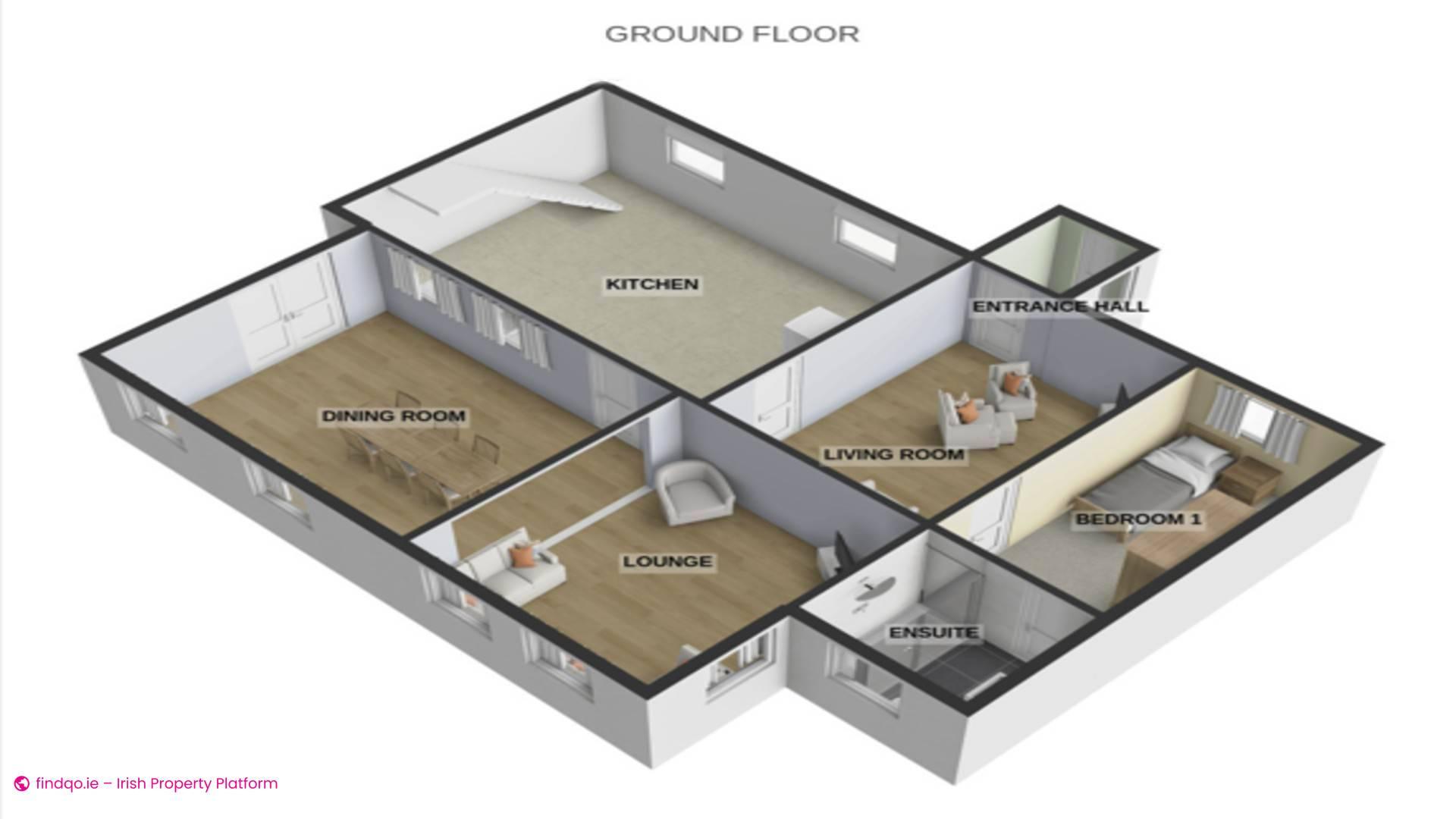 Detached house for Sale in Gortahork, Donegal