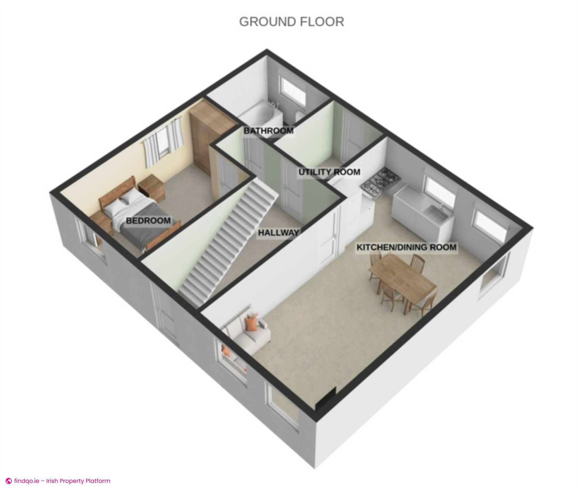 Detached house for Sale in Burtonport, Donegal