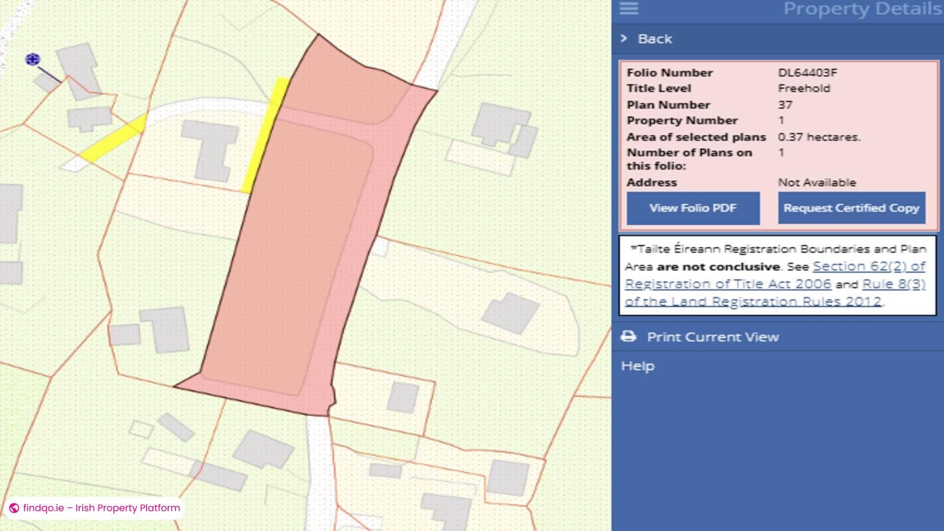Site for Sale in Kincasslagh, Donegal