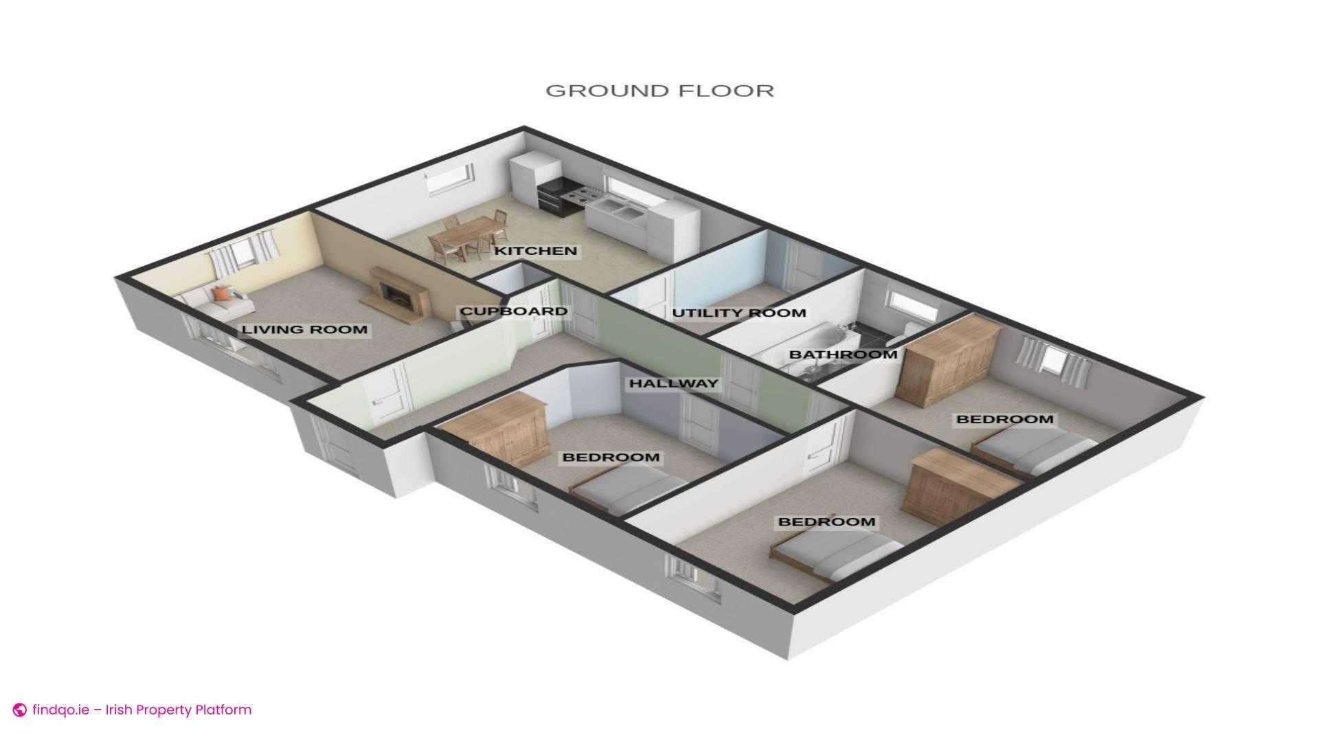 Detached house for Sale in Crolly, Donegal