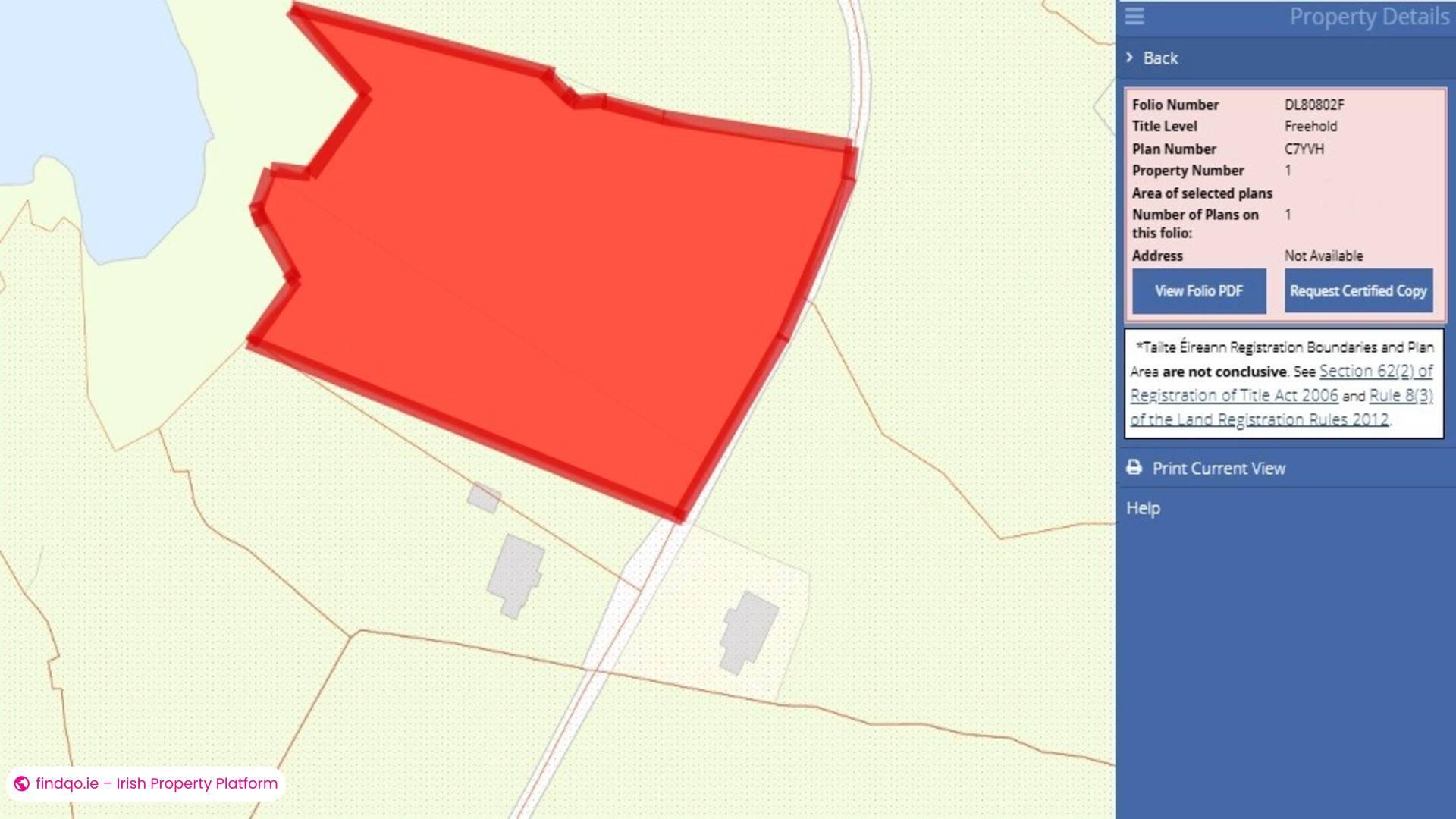 Site for Sale in Dungloe, Donegal