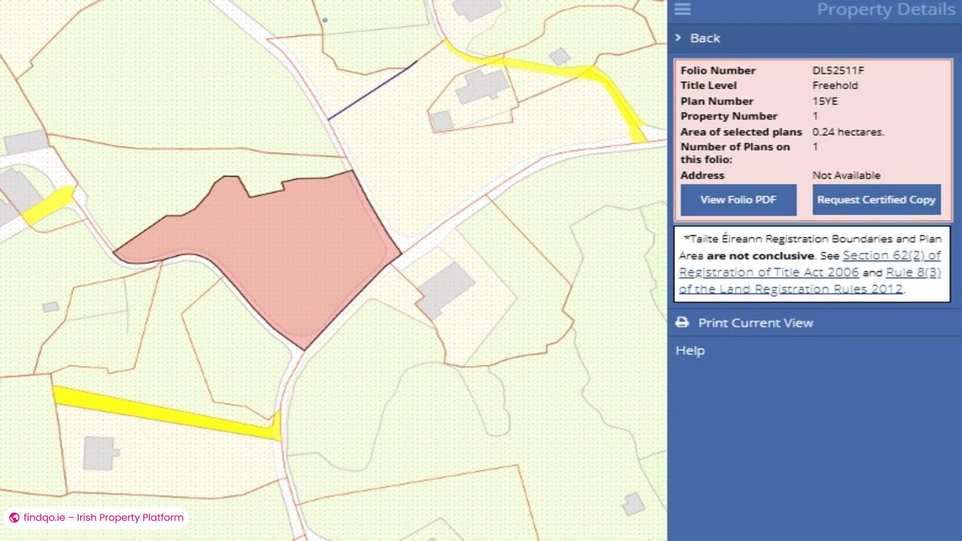 Site for Sale in Burtonport, Donegal