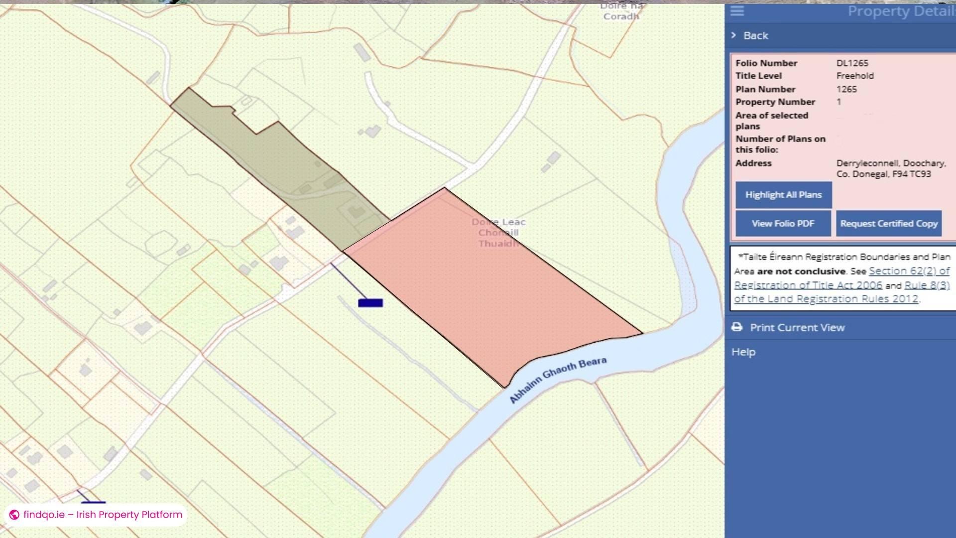 Development Land for Sale in Doochary, Donegal