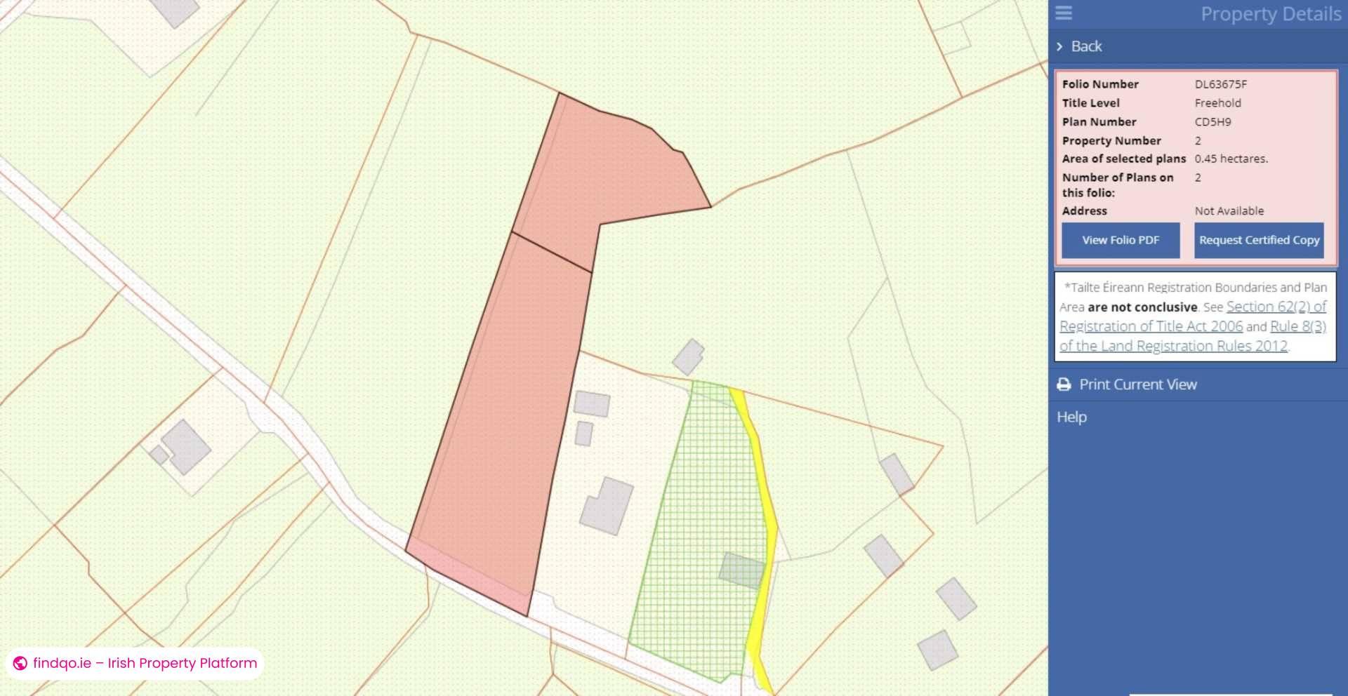 Site for Sale in Burtonport, Donegal