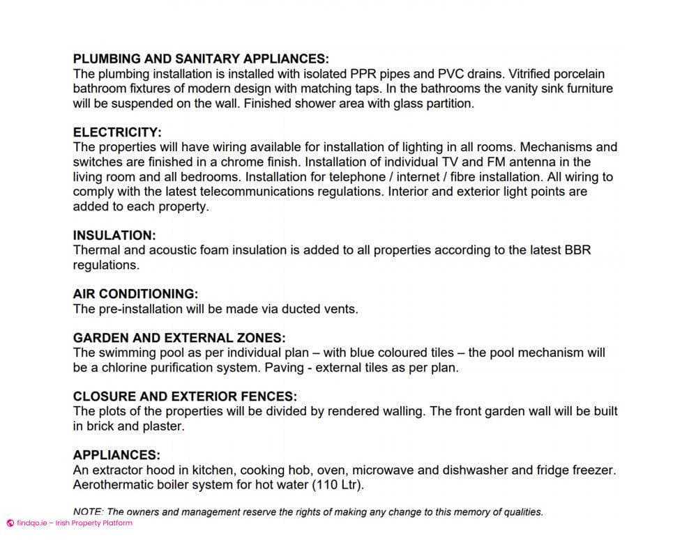 Semi-detached house for Sale Outside Ireland