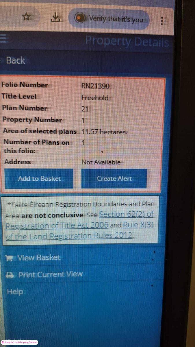 Site for Sale in Roscommon Town, Roscommon