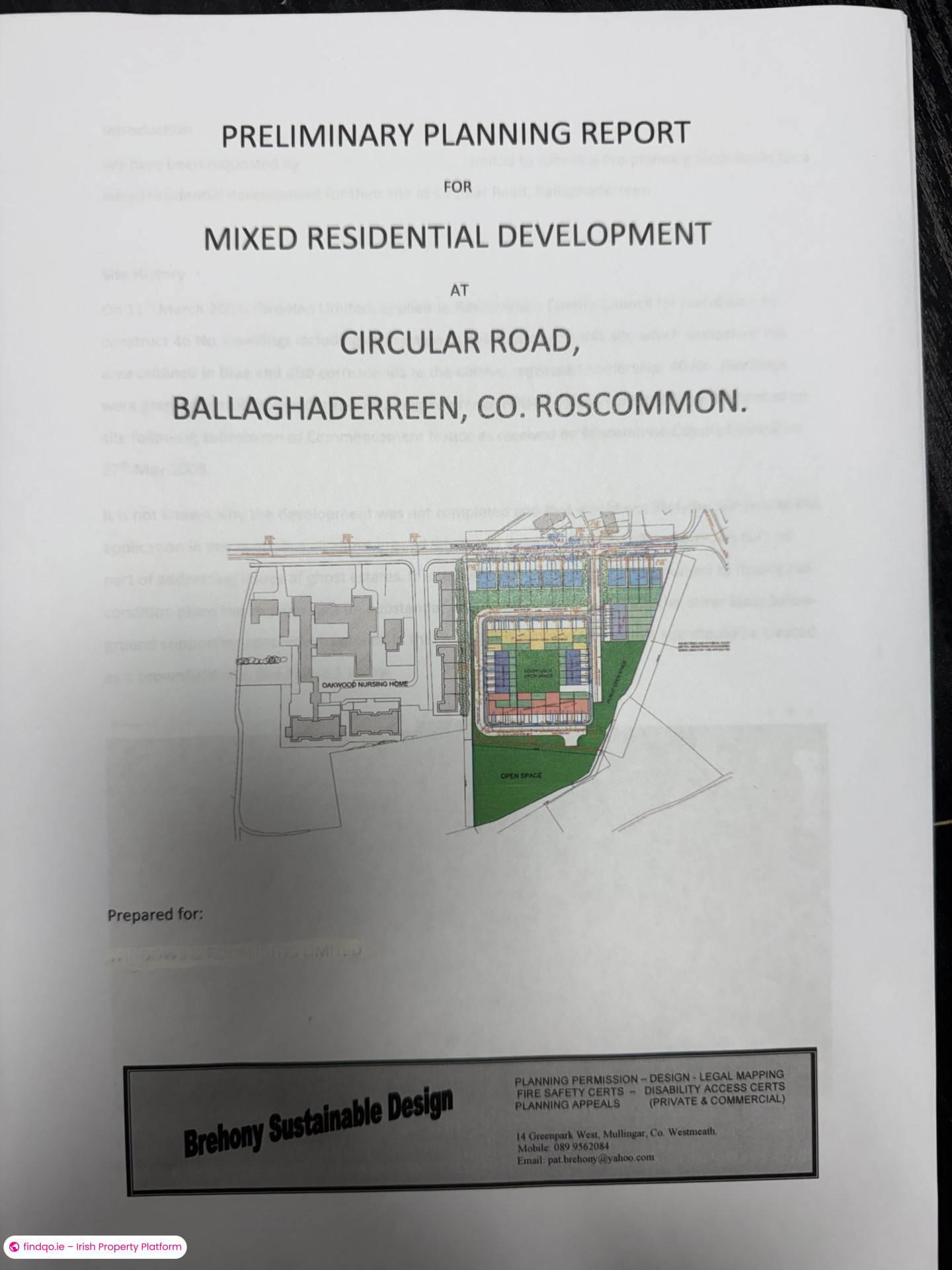 Commercial Site for Sale in Ballaghaderreen, Roscommon