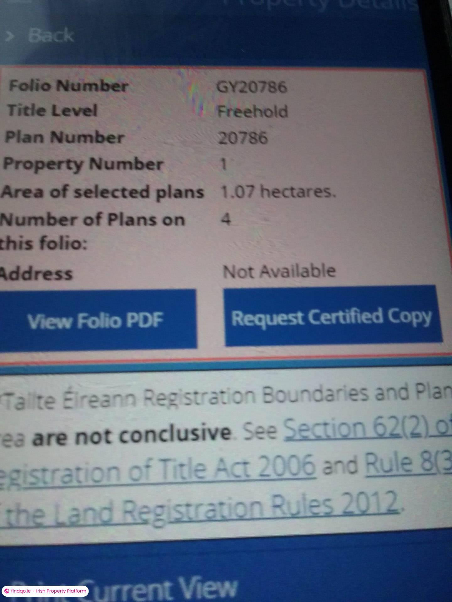 Commercial Site for Sale in Barna, Galway