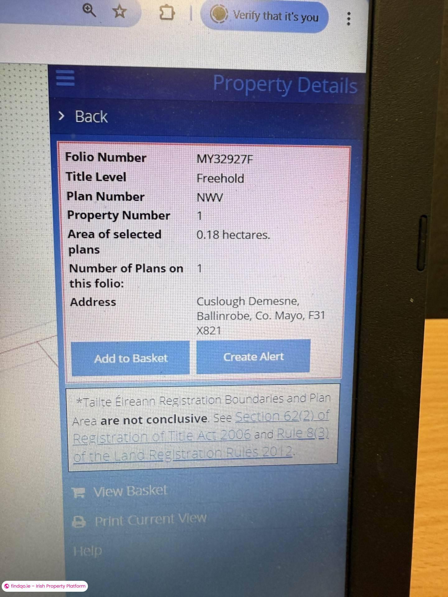 Bungalow for Sale in Ballinrobe, Mayo