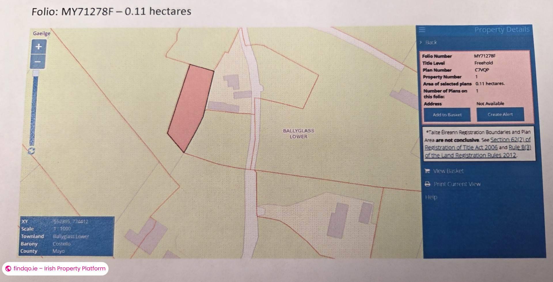Commercial Site for Sale in Ballyhaunis, Mayo