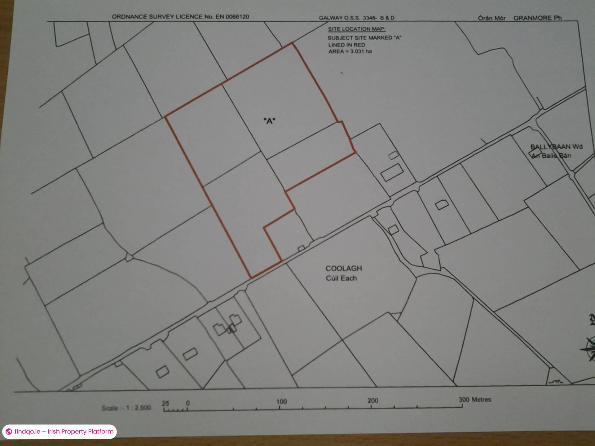 Development Land for Sale in Coolagh, Castlegar, Co. Galway