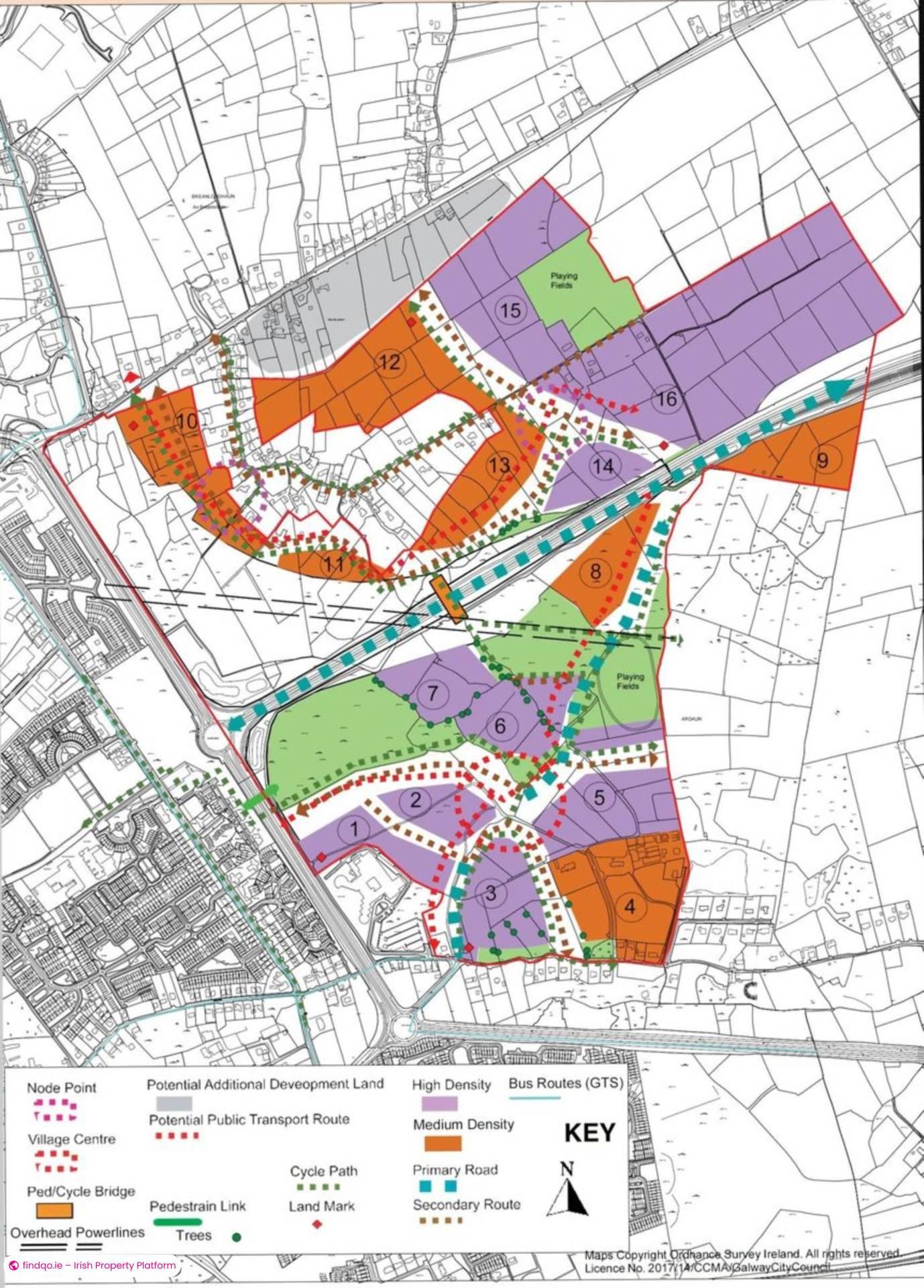 Development Land for Sale in Coolagh, Castlegar, Co. Galway
