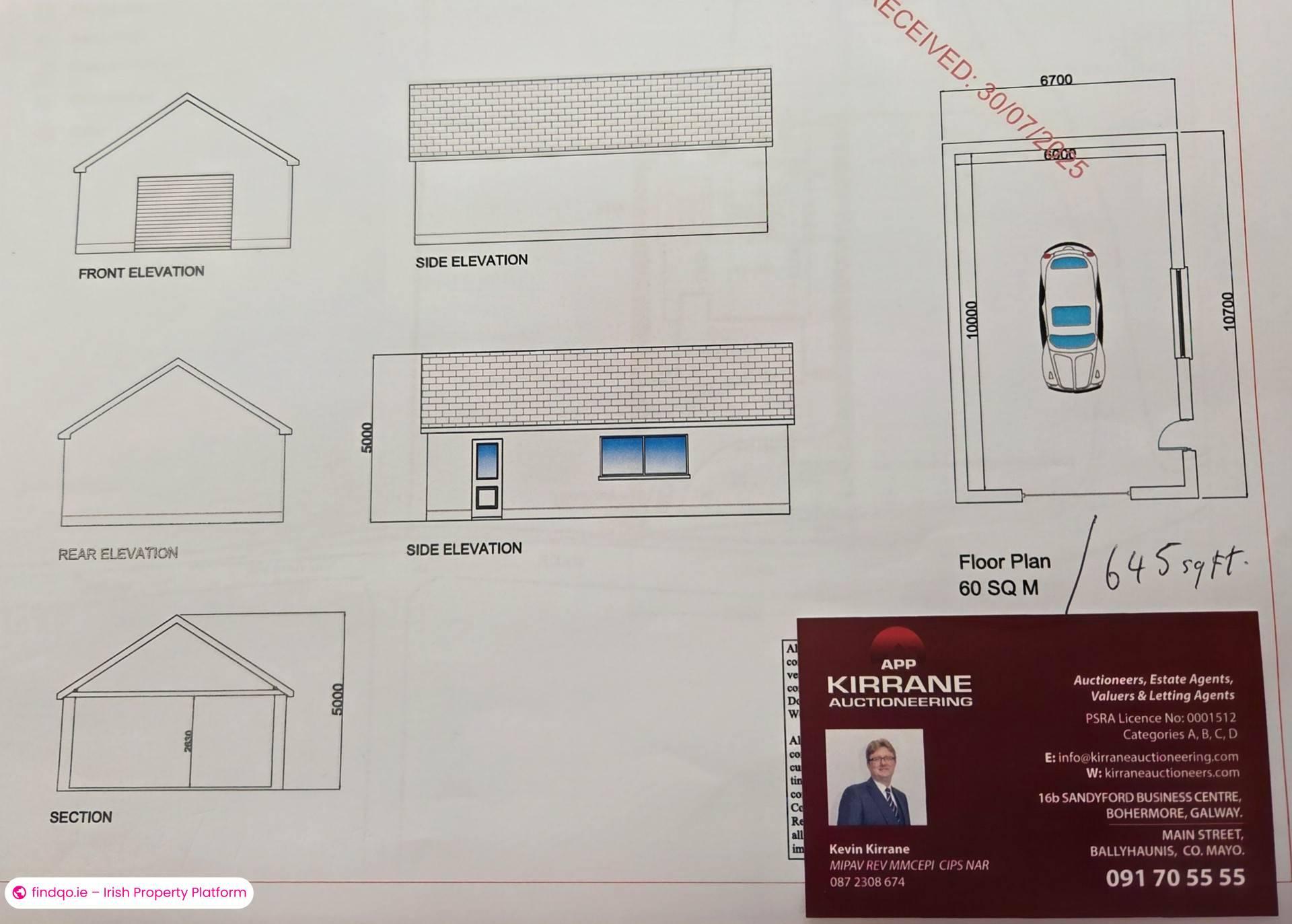 Commercial Site for Sale in Dunmore, Galway