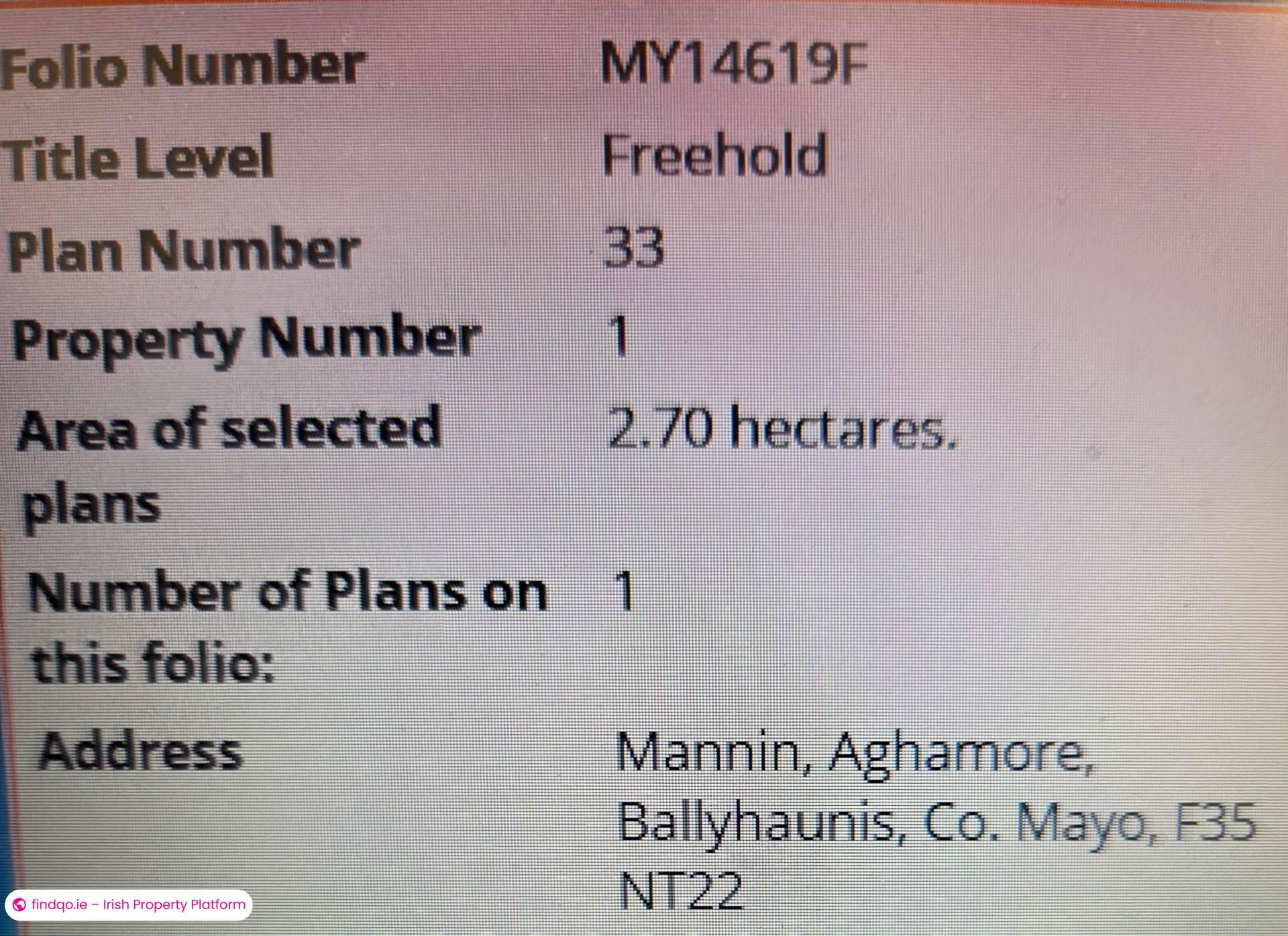 Detached house for Sale in Ballyhaunis, Mayo