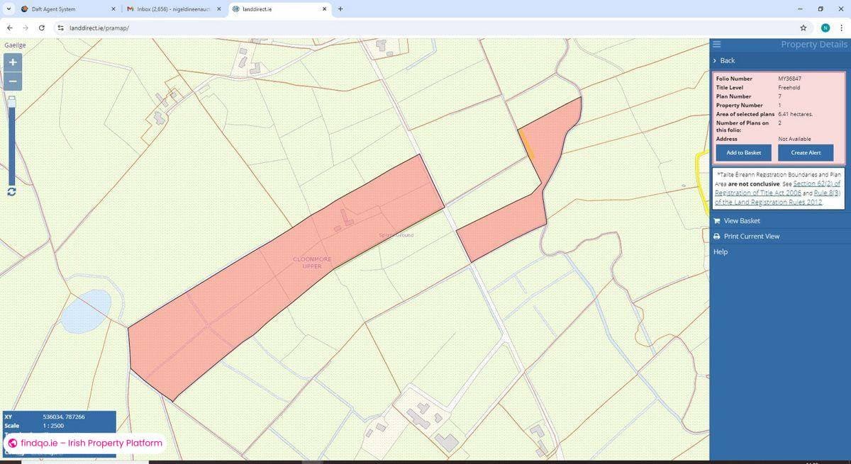 Site for Sale in Claremorris, Mayo
