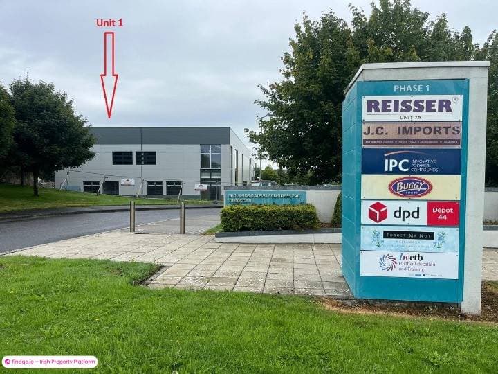 Industrial Unit for Rent in Kilbeggan, Westmeath