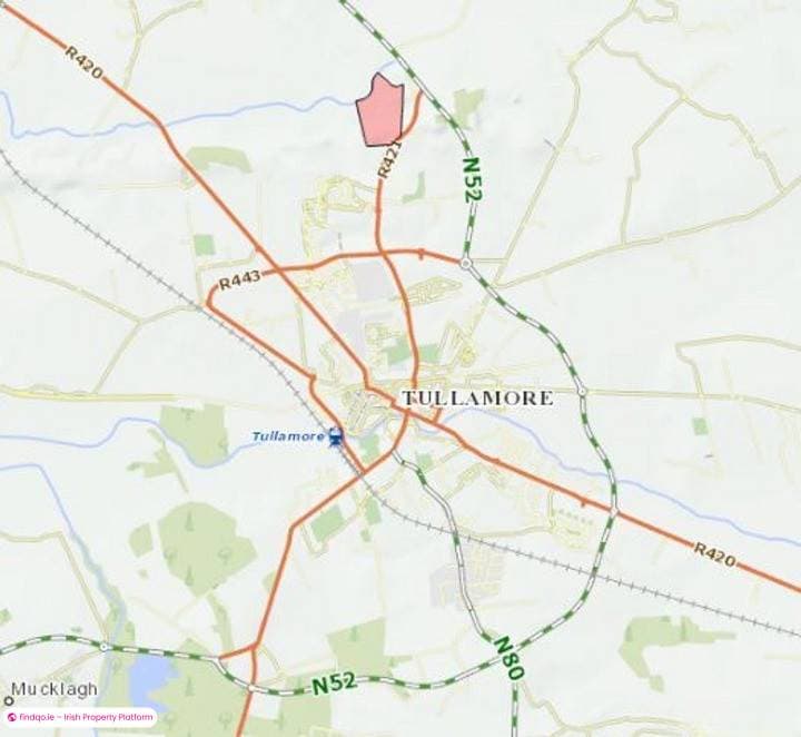 Agricultural Land for Sale in Tullamore, Offaly