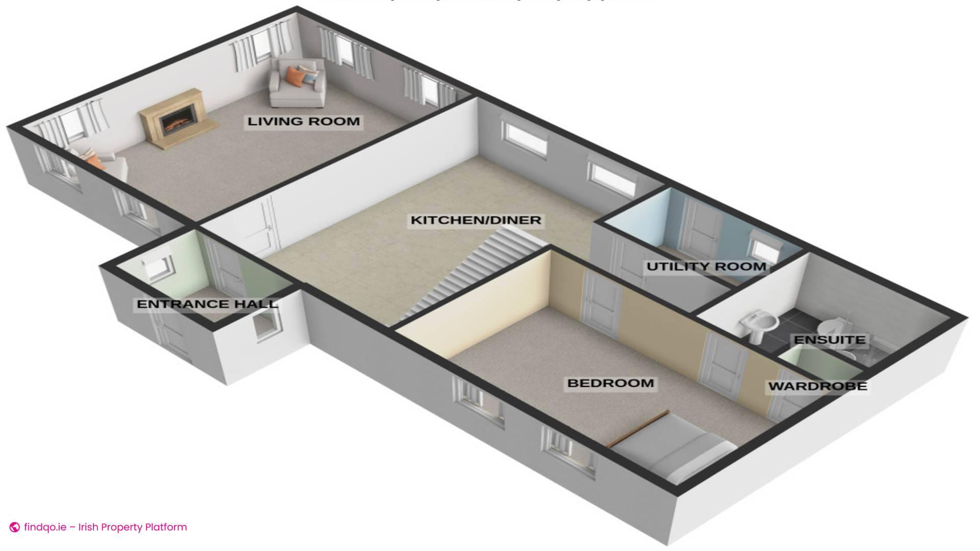 Detached house for Sale in Dungloe, Donegal