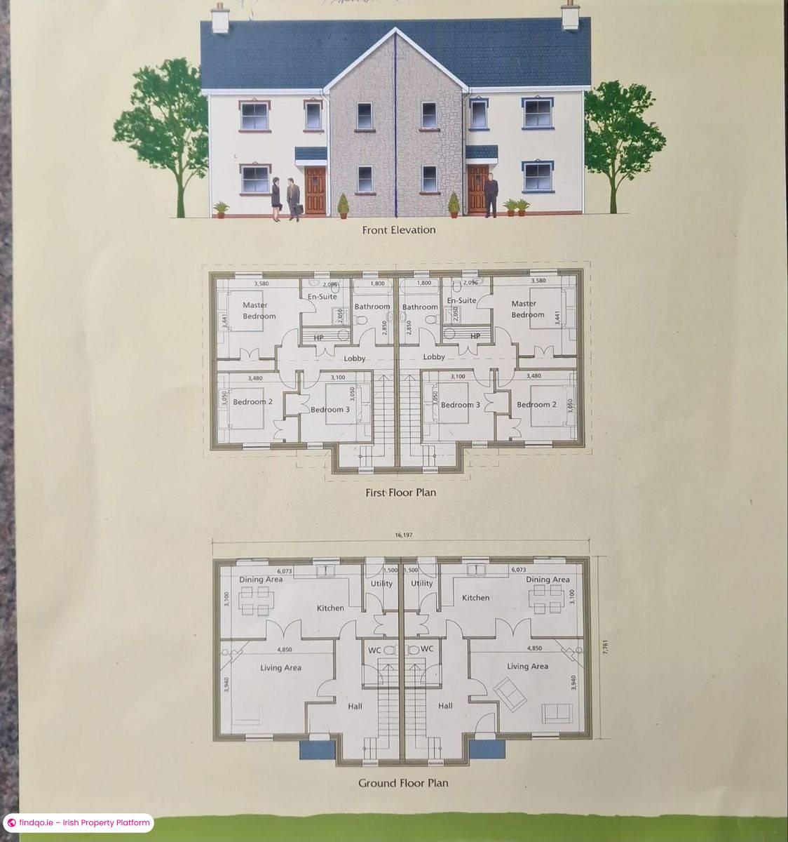 Semi-detached house for Sale in Castlerea, Roscommon