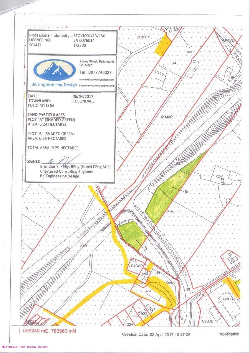 Site for Sale in Knock, Mayo