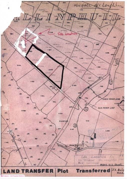 Site for Sale in Claremorris, Mayo