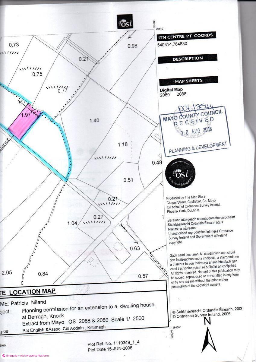 Site for Sale in Knock, Mayo