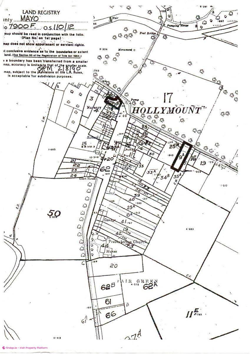 Site for Sale in Hollymount, Mayo