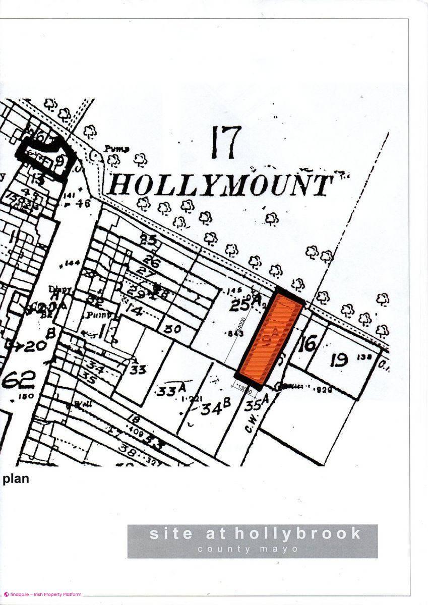 Site for Sale in Hollymount, Mayo
