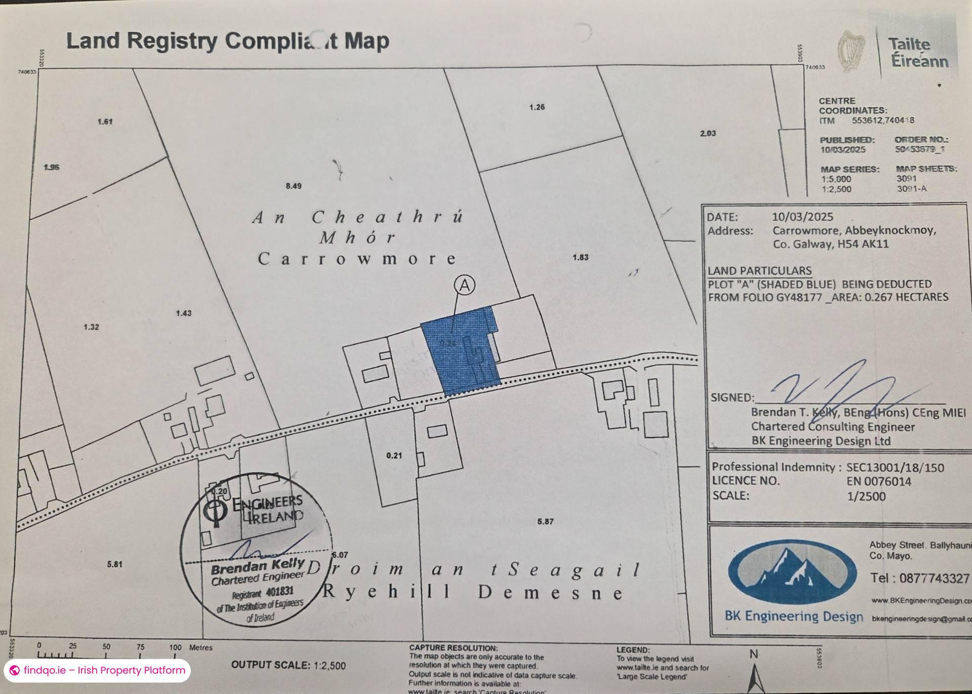 Detached house for Sale in Abbeyknockmoy, Galway