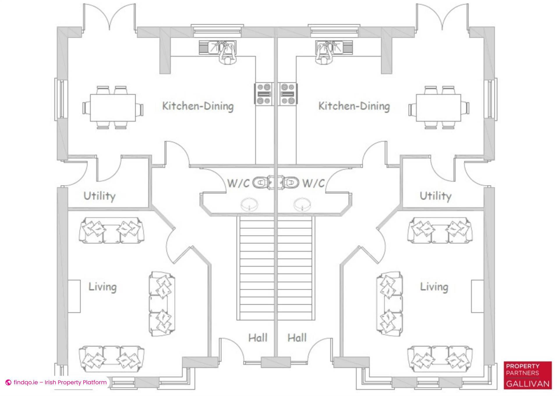 Semi-detached house for Sale in Headford, Galway