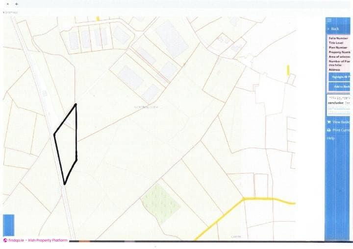 Agricultural Land for Sale in Milltown, Galway