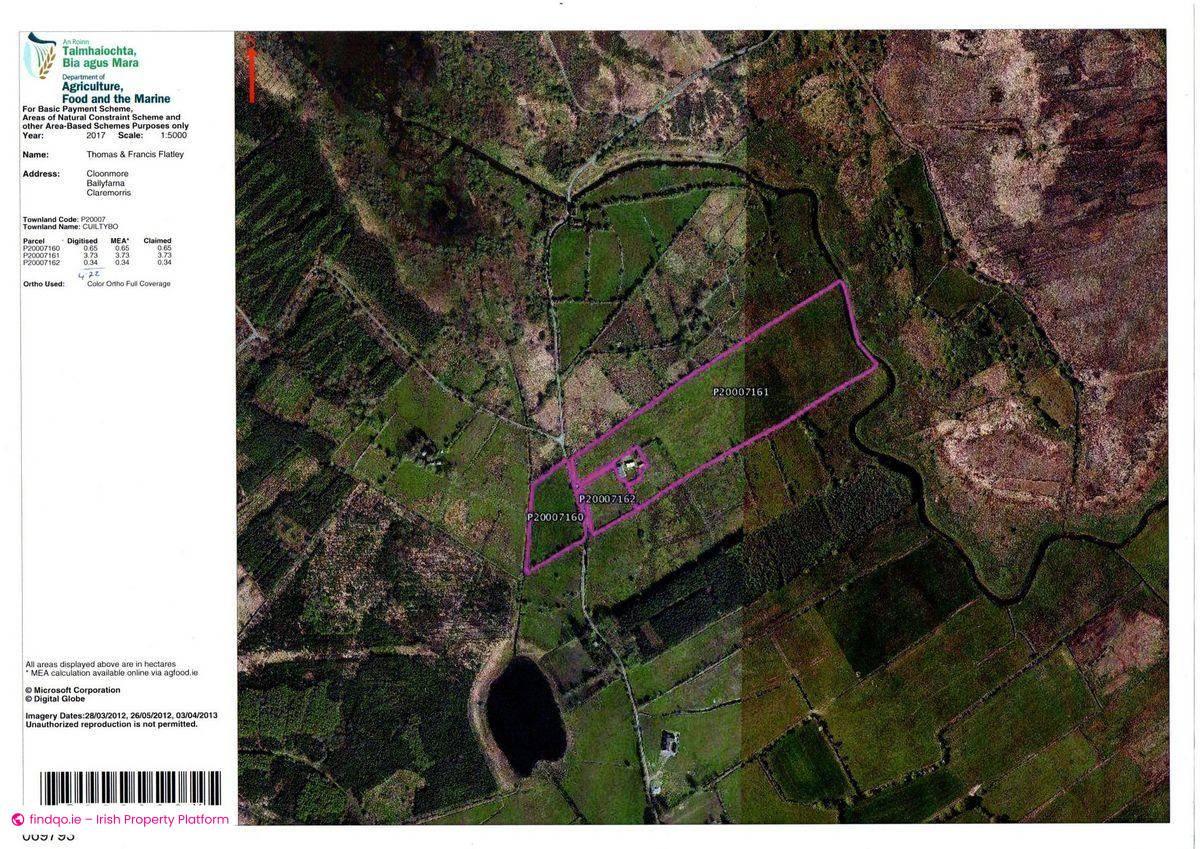 Agricultural Land for Sale in Claremorris, Mayo