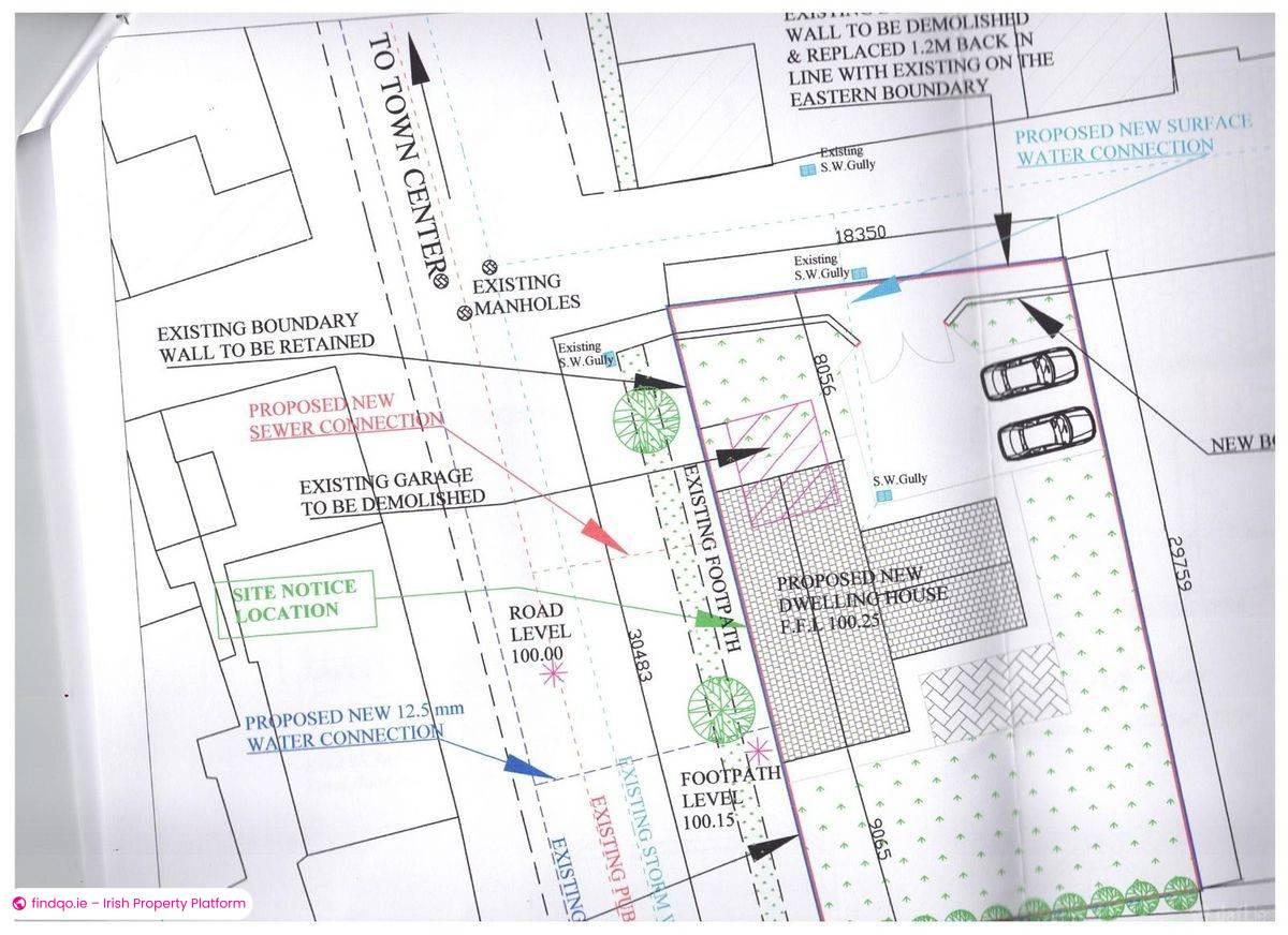 Site for Sale in Charlestown, Mayo