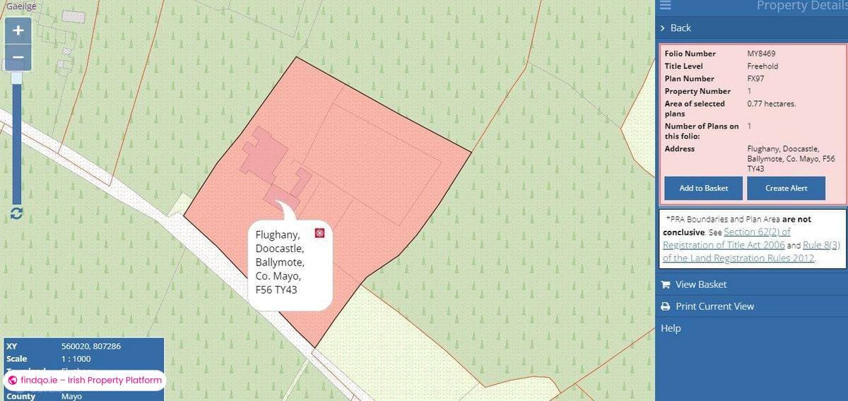 Detached house for Sale in Doocastle, Mayo