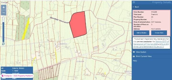 Agricultural Land for Sale in Kiltimagh, Mayo