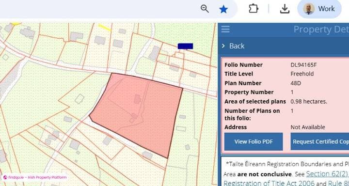 Site for Sale in Bunbeg, Donegal