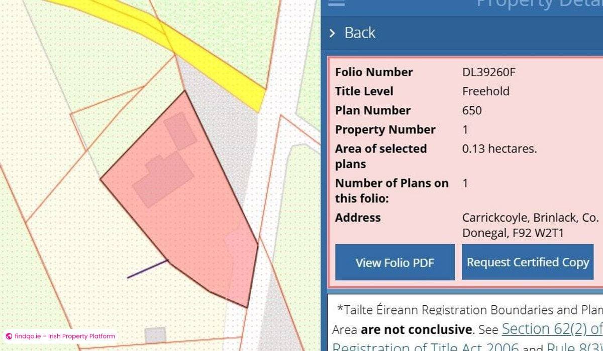 Bungalow for Sale in Brinlack, Donegal