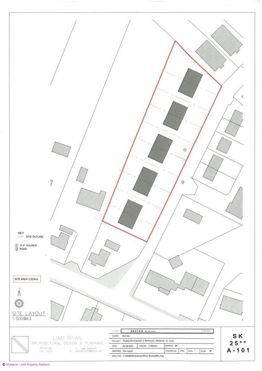 Site for Sale in Abbeyleix, Laois