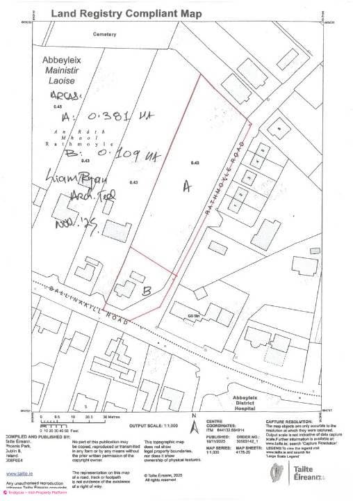 Development Land for Sale in Abbeyleix, Laois